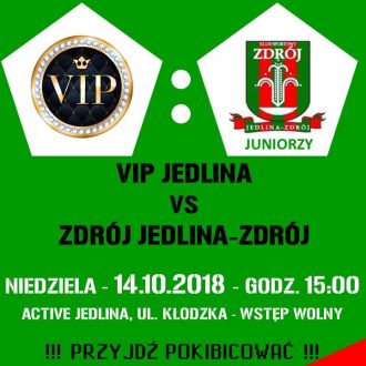 Mecz okolicznościowy- Jedlina Zdrój- 14.10.2018