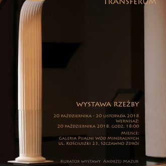 Wystawa rzeźby w Pijalni Wód Mineralnych w Szczawnie- Zdroju.