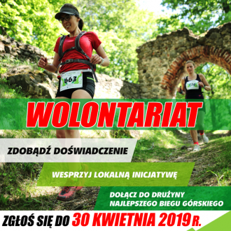 Wolontariat podczas Półmaratonu Górskiego w Jedlinie-Zdroju.