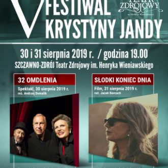 V Festiwal Krystyny Jandy w Szczawnie – Zdroju!